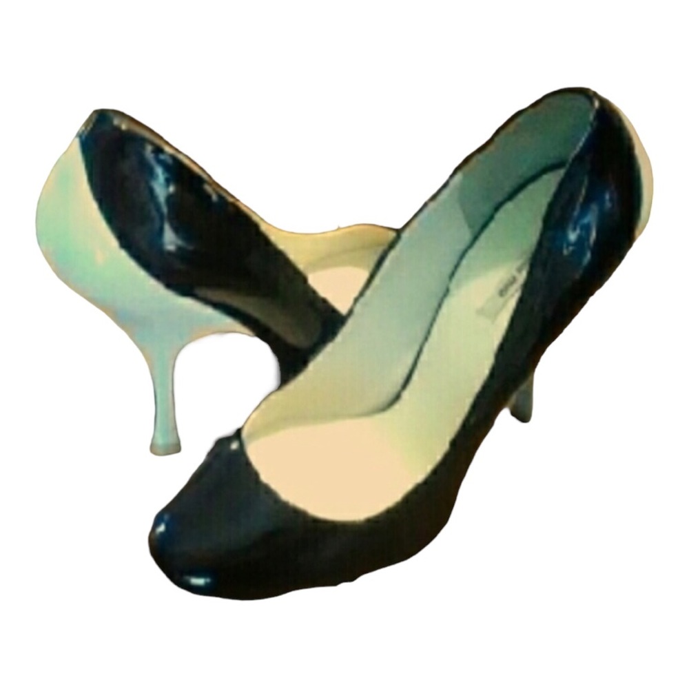 Miu Miu Prada Black White Patten Leather P…